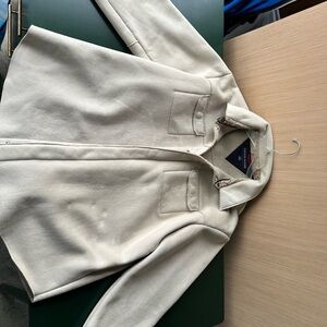 Cream Jacket with Pockets